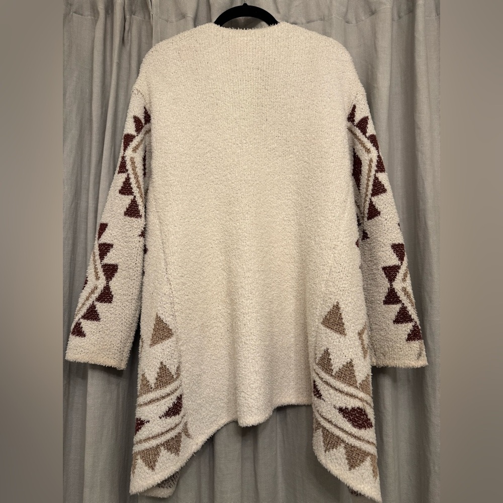 Cotton Emporium Southwestern Popcorn Knit Cardigan XS - Picture 2 of 3